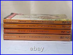 Sorcery Full Set Book 1-4 SIGNED-Book 4Red Banner Edition