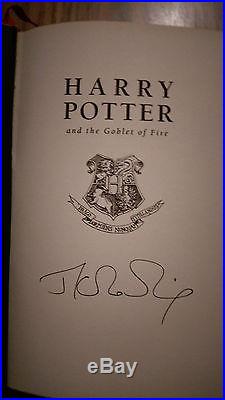 Special editions Harry Potter 3 first editions signed by J. K. Rowling (proof)