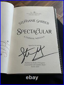 Spectacular Goldsboro Stephanie Garber NEW 1/1 HB HAND SIGNED #85/250