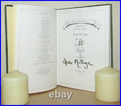 Spike Milligan It Ends With Magic. Signed 1st/1st (1990 First Ed DJ)
