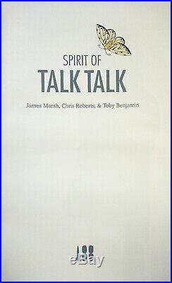 Spirit of Talk Talk SIGNED FIRST EDITION James Marsh. Mark Hollis. Hardback 2012