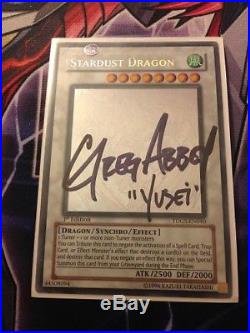 Stardust Dragon Ghost Rare First Edition Signed By Greg Abbey! (lp)