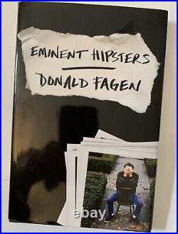Steely Dan Donald Fagen Signed First edition of Eminent Hipsters