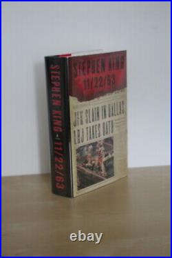 Stephen King'11/22/63', US signed first edition
