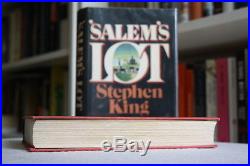 Stephen King (1975)'Salem's Lot', SIGNED first edition, first printing