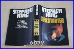 Stephen King (1980)'Firestarter', UK signed first edition association copy