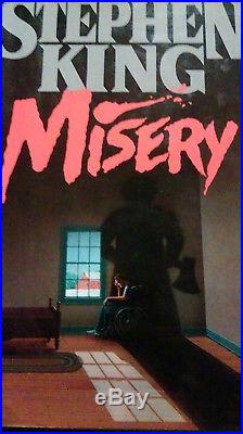 Stephen King (1987)'Misery', signed first edition 1/1 nice inscription