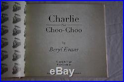 Stephen King (Beryl Evans), TRUE FIRST EDITION'Charlie the Choo Choo', SIGNED