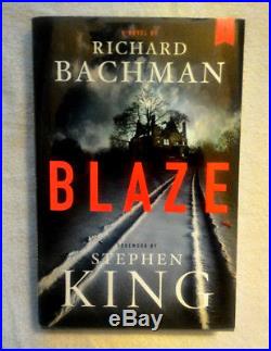 Stephen King Blaze Signed First Edition/First Printing