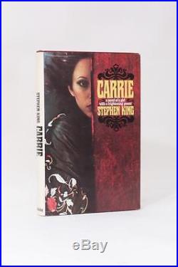 Stephen King Carrie Doubleday, 1974, First Edition. Signed