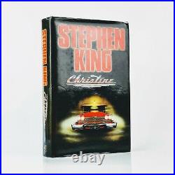 Stephen King Christine First UK Edition Signed