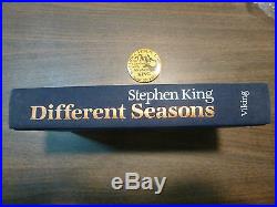 Stephen King,'Different Seasons' SIGNED first edition, Shawshank, Stand by Me