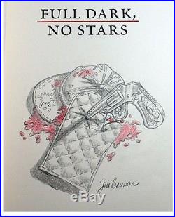Stephen King FULL DARK STARS Signed Jill Bauman Remarqued Limited First Edition
