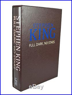 Stephen King FULL DARK STARS Signed Jill Bauman Remarqued Limited First Edition