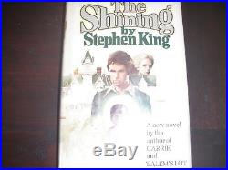 Stephen King First Edition Signed The Shining April 14th 1977$$$