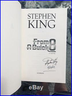 Stephen King From A Buick 8 Signed Autographed 1st Edition Mint