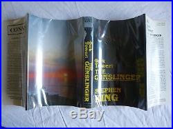 Stephen King,'Gunslinger' SIGNED US first edition, 1st/1st, very fine