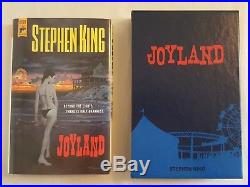 Stephen King Joyland 2013 Fantasy Horror Signed First Edition #44/724 S/N MINT