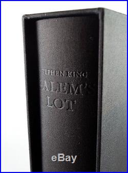 Stephen King SALEM'S LOT Signed Limited First Edition Centipede Illustrated 300
