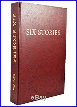 Stephen King SIX STORIES Signed Limited First Edition Tray-case Low 52 Very Fine