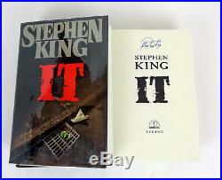 Stephen King Signed Autograph It 1st Edition/1st Printing Hardcover Book