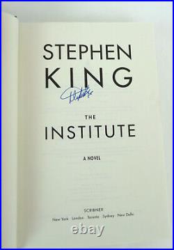 Stephen King Signed Autograph The Institute 1st Edition/1st Print HC Book