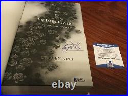 Stephen King Signed Dark Tower VII Book First Edition Hcdj Beckett Bas