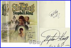 Stephen King Signed The Shining 1977 First Edition & DJ