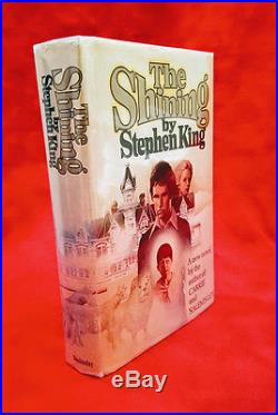 Stephen King Signed The Shining First Edition First Printing RARE