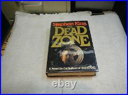 Stephen King, The Dead Zone (1979) First Edition, First Printing SIGNED