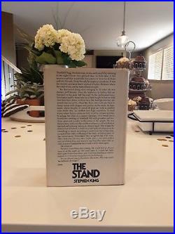 Stephen King, The Stand. SIGNED First Edition. Gutter Code T39