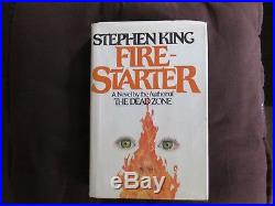 Stephen King signed novel Fire-Starter! First Edition/3rd printing