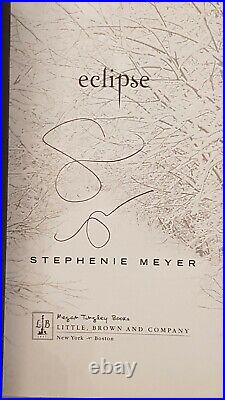 Stephenie Meyer Signed Eclipse (Twilight) US First Edition 2007