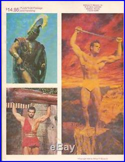 Steve Reeves One Of A Kind FIRST EDITION by Milton T Moore Autographed Rare Book