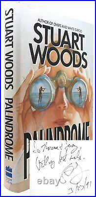 Stuart Woods PALINDROME (Signed First Edition) 1st Edition 1st Printing