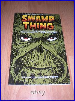 Swamp Thing Vol 1 1987 First Edition Signed Alan Moore Titan
