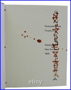Synesthesia TERENCE MCKENNA Timothy C. Ely SIGNED Limited First Edition 1st 1992