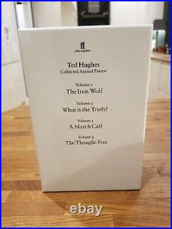 TED HUGHES Collected Animal Poems Volume 1 to 4 Signed 1st Edition 1995