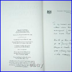THATCHER, Maragret Downing Street Years. 1993 First Edition /1st Imp SIGNED