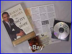 THE AUDACITY OF HOPE Barack Obama SIGNED First Edition/First Printing 2006