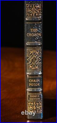 THE CHOSEN by Chaim Patok- Easton Press NEW SIGNED First Edition THE CHOSEN by Chaim Patok- Easton Press NEW SIGNED First Edition