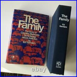 THE FAMILY Ed Sanders FIRST EDITION 1971 HC/DJ Charles Manson & PROCESS CHURCH