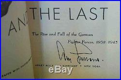The First And The Last Adolf Galland Signed 1st. Edition 1954