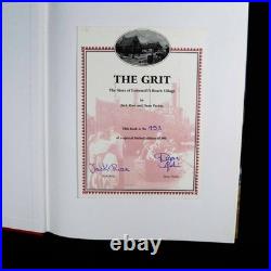 THE GRIT The Story of Lowestoft's Beach Village HB Ltd Ed SIGNED certificate BN