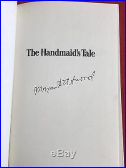 THE HANDMAID'S TALE by Margaret Atwood. SIGNED First Canadian Edition