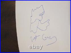 THE HUGE BOOK OF Hell Signed Matt Groening With Original Drawing 1st Edtn 2005
