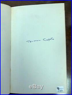 TRUMAN CAPOTE Breakfast at Tiffany's SIGNED FIRST EDITION (1958) Certified