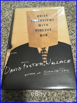 TWO David Foster Wallace SIGNED 1st Editions Brief Interviews. & Broom Of