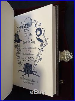 Tales of Beedle the Bard Deluxe First Edition Laid in Signature JK Rowling