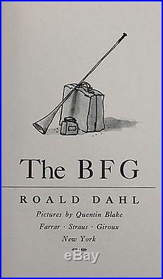 Te BFG First US editionLimited Edition-signed by Roald Dahl and Quentin Blake